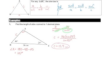 MBF3C 2-01 Sine Law