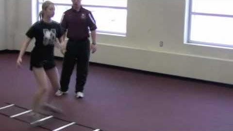 Agility- Linear Ladder Drills- Stack Out Forward
