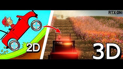 I remade hill climb racing ... but it