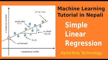 Machine Learning Tutorial in Nepali - Simple Linear Regression (in Python)