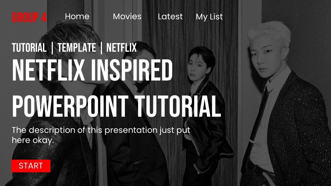 how to do a netflix presentation