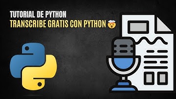 Automatiza Transcripciones de Audio a Texto con Python: Rápido, Fácil y Gratis 🚀
