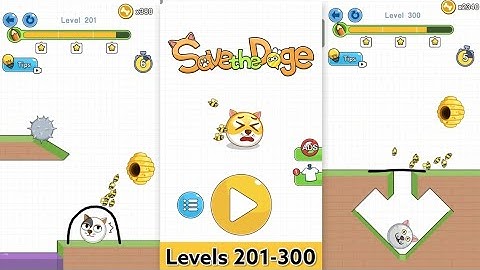 Save the Doge Levels 201–300 with 3 Stars Gameplay 