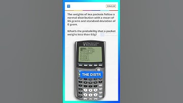 Ace Your IB Math Exam with This TI-84 Trick! | Normal Distribution & Probability Shortcut