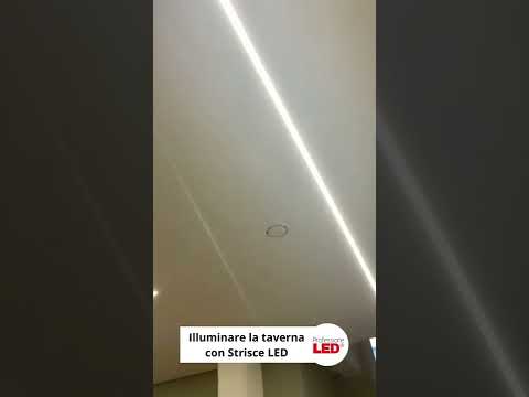 Video: Quanto cadrà il soffitto con soffitti tesi con lampade?