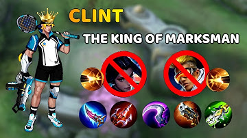 CLINT THE KING OF MARKSMAN - BRUNO & HANABI IS PHOBIA OF THIS BUILD ~ MLBB