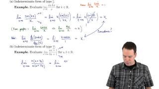 Math 150/151: Section 4.4 Indeterminate Forms & L'Hospital's Rule (1 of 2) Profile