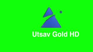 Utsav Gold HD / Uk / Green Screen Logo / Animation / #utsavgold