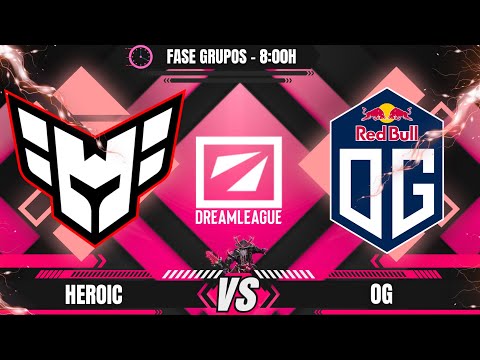 [PT-BR] HEROIC (4NALOG/KJ) X OG - GRUPOS - DREAMLEAGUE 22 - @JAPALOKY