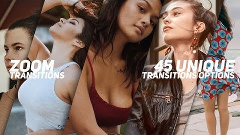 Zoom Transitions Constructor Premiere Pro Presets