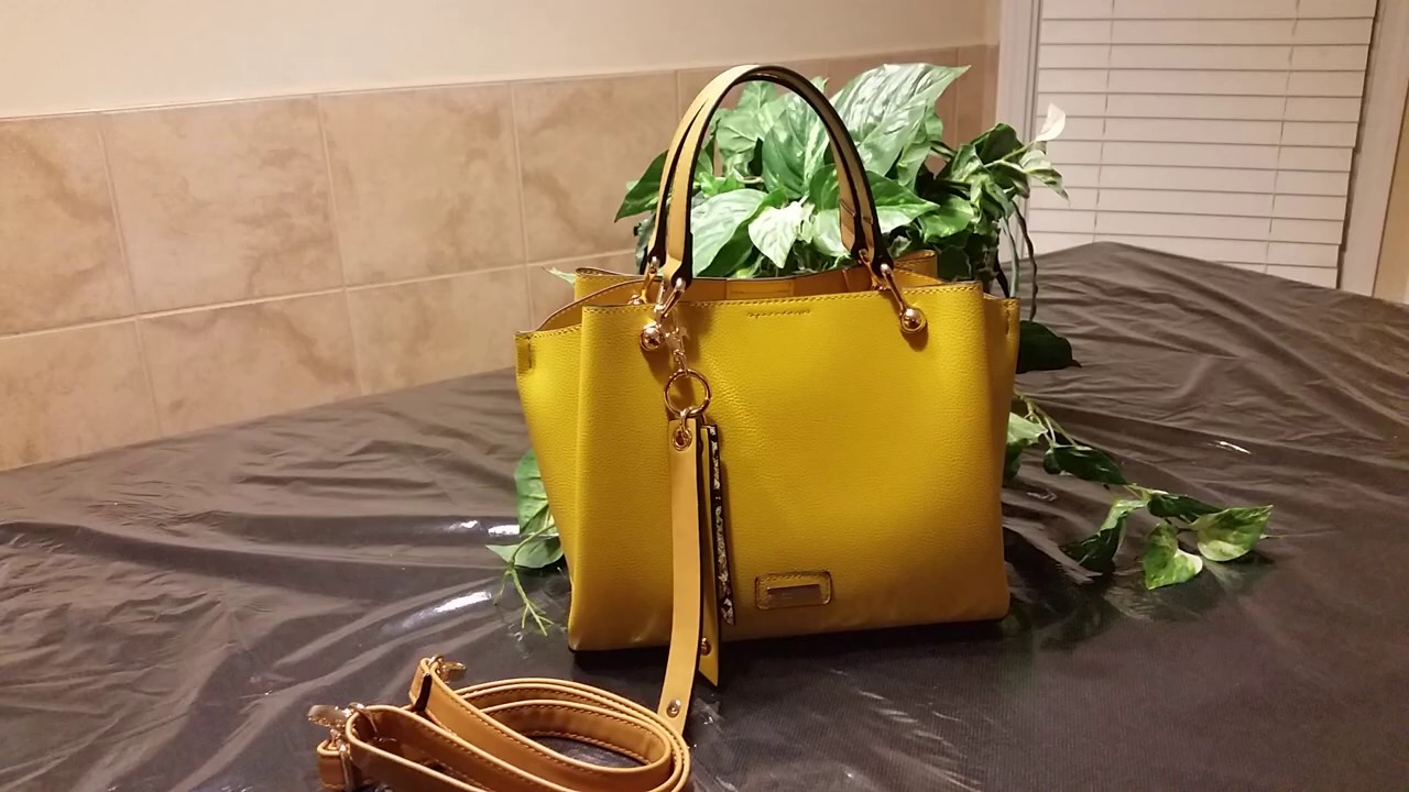 aldo yellow purse