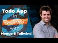 Fullstack SvelteKit ToDo App with TailWind CSS and MongoDB