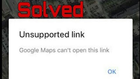 Fix Google Maps Can
