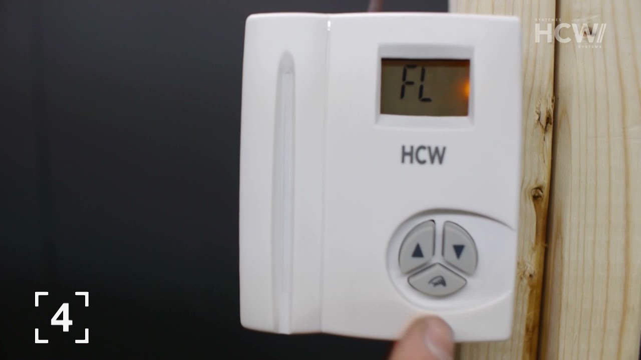 Les types de thermostats pour un plancher chauffant