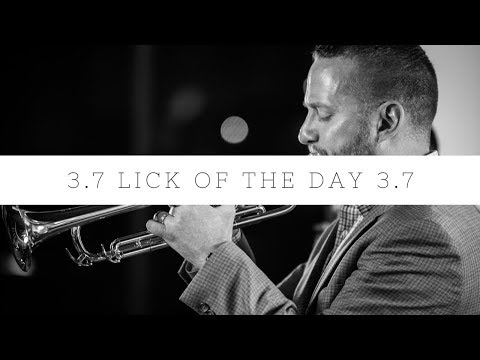 Two-Bar Syncopation Targeting the Root | Jazz Trumpet Lick of the Day 3.7