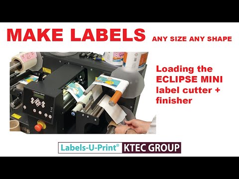 Eclipse Mini - Make your own colour labels - How to use - Labels-U-Print ® - KTEC GROUP UK