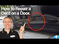 How to Repair a Dent on a Door   Tesla Model X