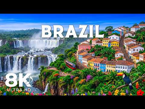Brazil 8K Ultra HD | Amazon Rainforest, Rio de Janeiro & Paradise Like Never Before
