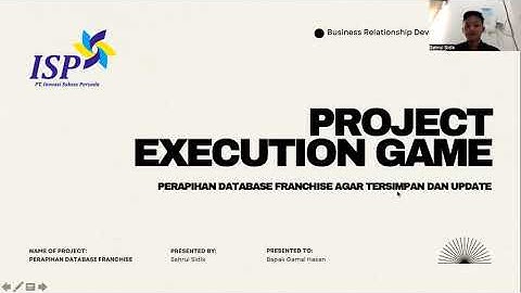 Perapihan Database Franchise - Pengajuan Execution Games