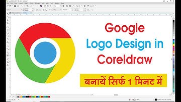 How To Make A Google Logo In Coreldraw | google logo kaise banaye | design google logo in coreldraw