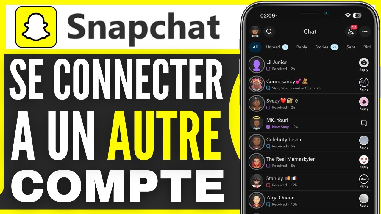 Comment Se Connecter A Un Autre Compte Snap (2024) - YouTube