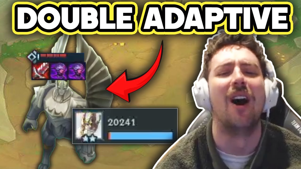 Tleyds Discovers The Power Of Double Adaptive Galio