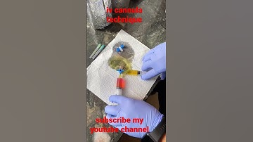iv cannula technique How to use three way stop cock#shortvideo #shorts