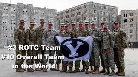 BYU ARMY ROTC Ranger Challenge - Sandhurst 2018