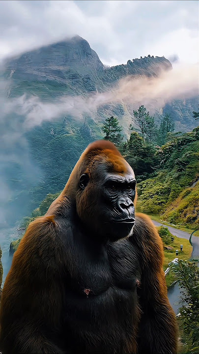 Ada Gorilla di Bukit Siregol Karangmoncol Purbalingga #shorts