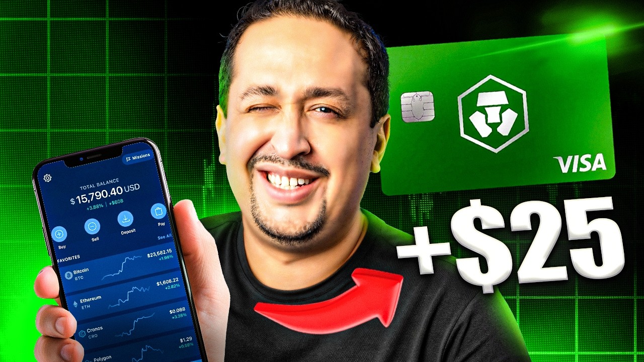 💥 ¡ACTÍVALA YA! ÚNETE y GANA DINERO Con Tu Tarjeta Crypto.com 2025