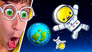 HERMANOS ASTRONAUTA 😂🚀!! (Perdidos en el Espacio 👮🏻‍♂️🚨) - Wobbly Life #433