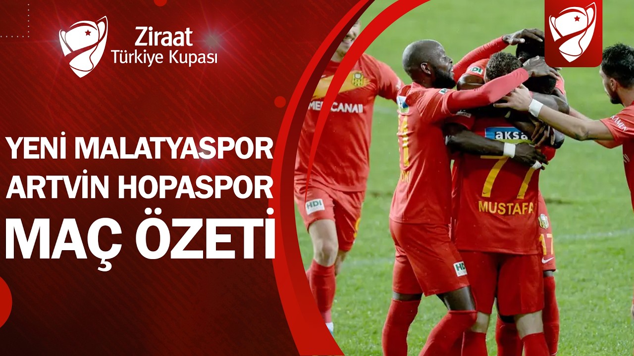 Yeni Malatyaspor 2-0 Artvin Hopaspor | Maç Özeti |Ziraat Türkiye Kupası 3. Tur Maçı | 05.11.2020