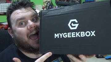 My Geek Box December 2018 Unboxing Subscription Box Review