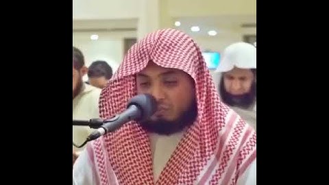 القارئ / سعيد الخطيب .. إمام جامع بن يماني بحي الورود بجدة