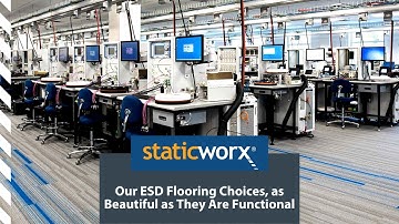 StaticWorx ESD Flooring Choices: Beautiful and Functional