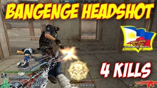 CrossFire PH 4 Kills @Black Widow! Bangenge Headshot!