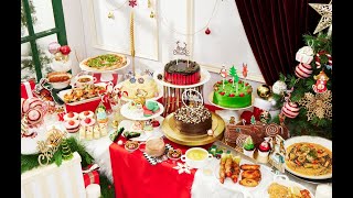 Bake A Wish Food Sweets Buffet. Christmas Party