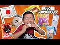 Probando Dulces Japoneses Extraños | Family Juega