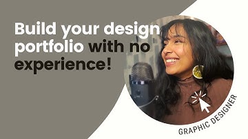6 WAYS to build your design portfolio with no experience!