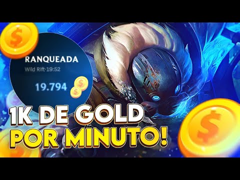 1K DE GOLD POR MINUTO! O QUE EU FARMEI ESSE JOGO FOI IMORAL