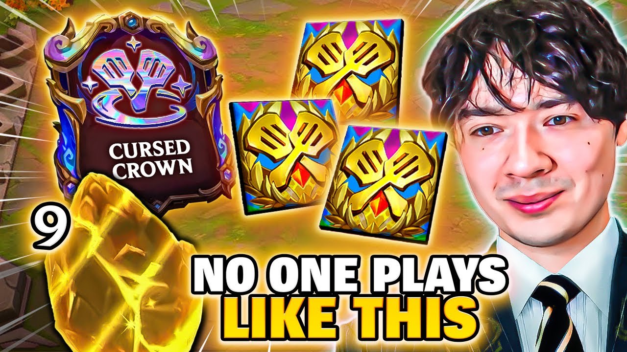 My Cursed Crown Gave Me 9 UNITS On 3-3... Then I Clicked GOLDEN EGG?!