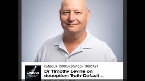 How to ACTUALLY tell when someone is lying