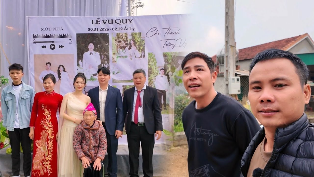 Đám Cưới CHÍ THANH & TƯỜNG VY Con Gái Kênh Dân Tộc Miền Núi Lên Xe Hoa Về Nhà Chồng . 