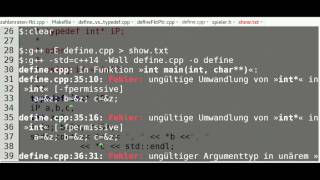 define vs typedef/using