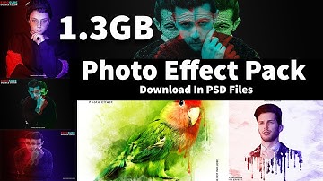Photo Effect Mock Up Pack Download In PSD Files |Sheri Sk| |Photoshop Tutorial|