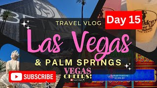Las Vegas Vlog - Day 15 Oct'23. Toms Watch Bar, Aria Watch Bar, Slots with Hunting Vegas!