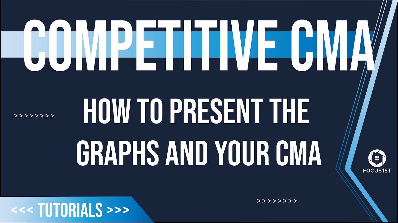 Competitive CMA Tutorials: How to Present the Graphs and Your CMA - YouTube