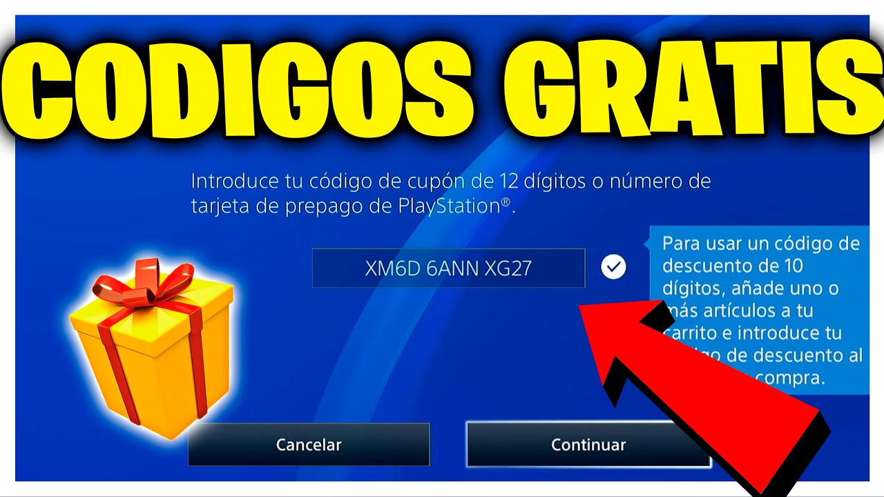 YA CODIGOS PS4 GRATIS EN PLAYSTATION 4!!🔥 YouTube