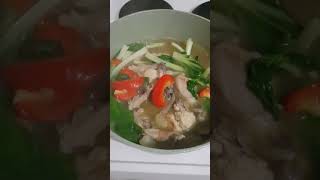 #tinolangmanok #chicken #chickensoup  #asmr #satisfying #shorts