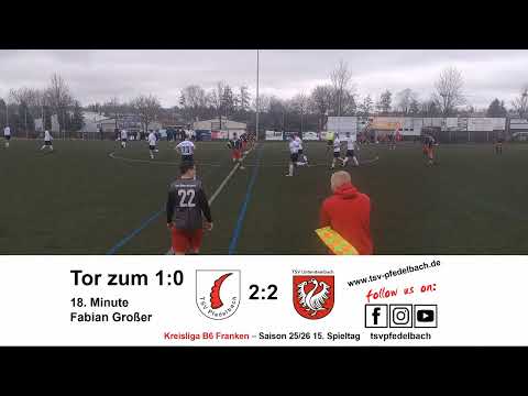 TSV Pfedelbach II - TSV Untersteinbach 2:2 (1:0)